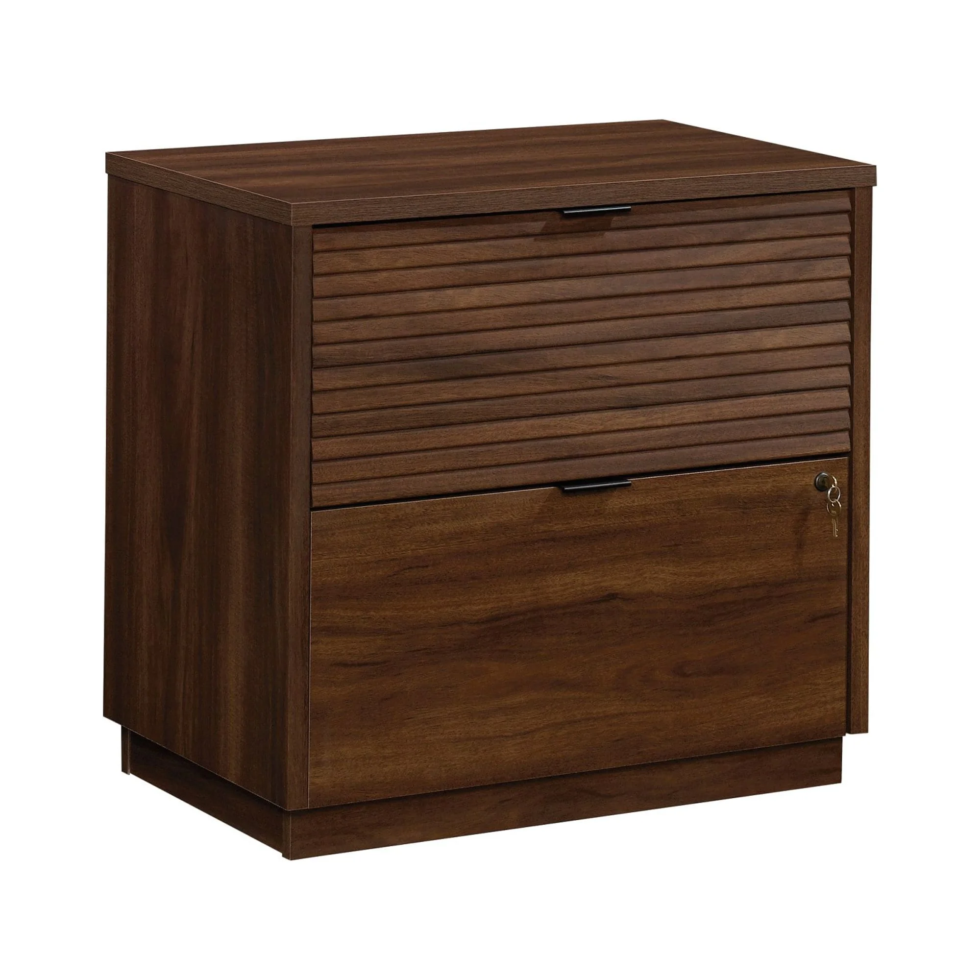 Sauder Palo Alto Engineered Wood Lateral File Cabinet in Spiced Mahogany