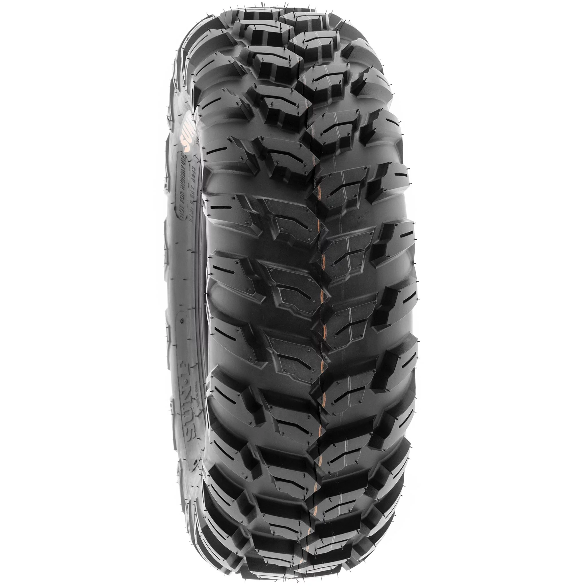 SunF All Terrain ATV UTV Tires 27x11R12 27x11x12 6 PR A043 (Single)