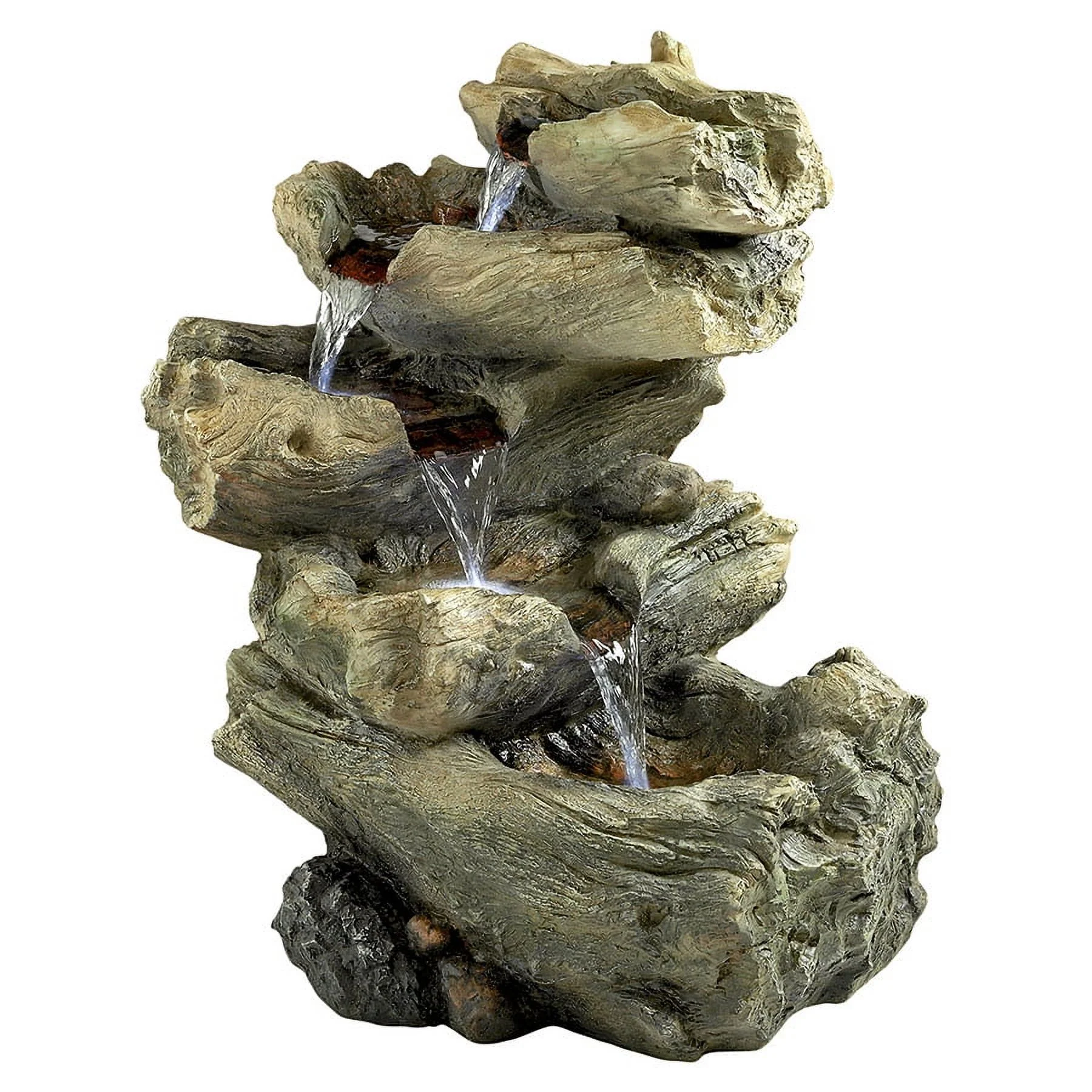 Design Toscano Roaring River Cascading Garden Fountain