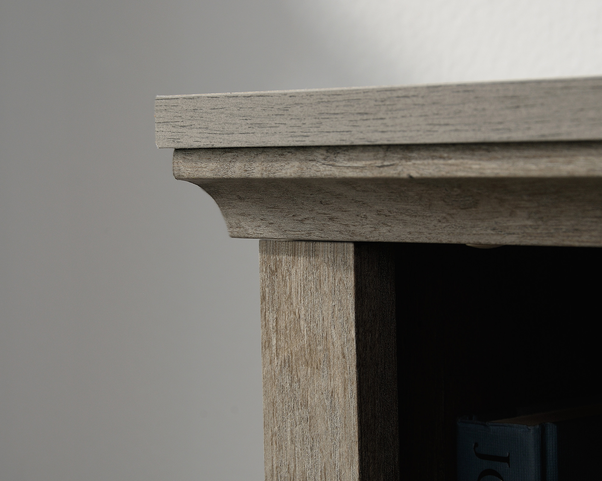 Sauder Select 3-Shelf Bookcase Mystic Oak