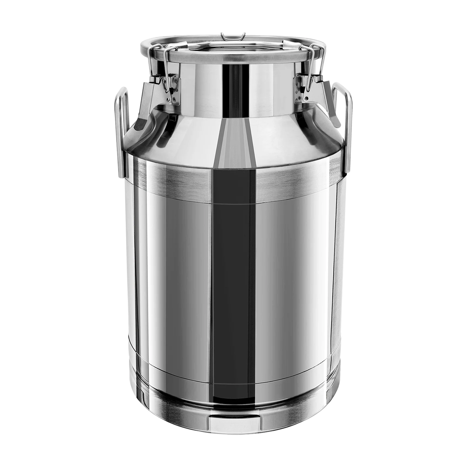 40L 304 Stainless Steel Milk Can 10.56 Gallon Heavy Duty Milk Jug Milk Bucket
