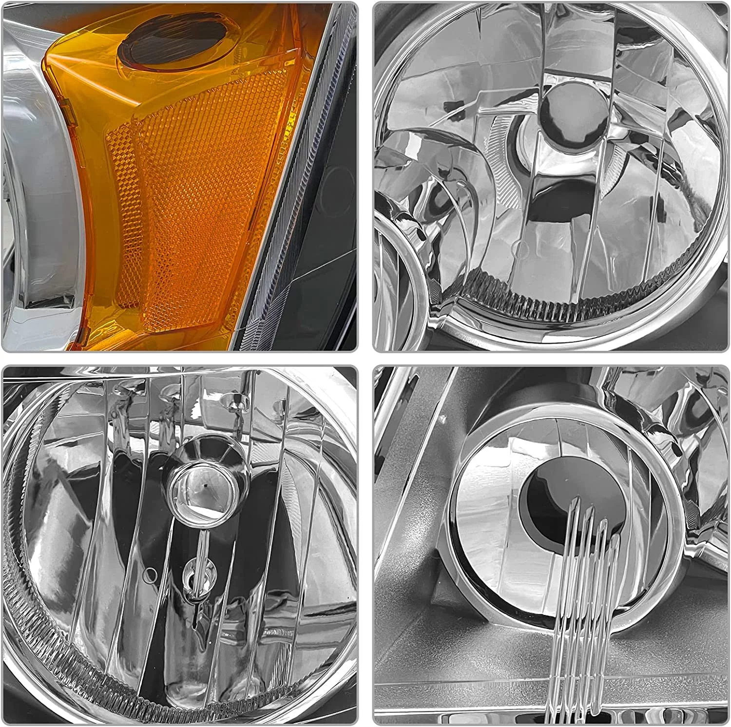 Replacement For 11-18 Dodge Caravan 08-16 Chrysler Town&Country Headlights Left Driver Side