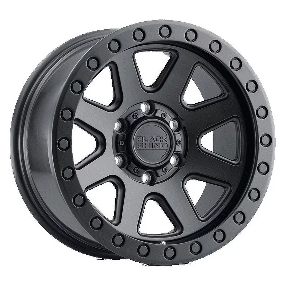 Black Rhino Aluminum Rim BAKER 17X8.5in Matte Black Finish, 1785BKR-85114M71