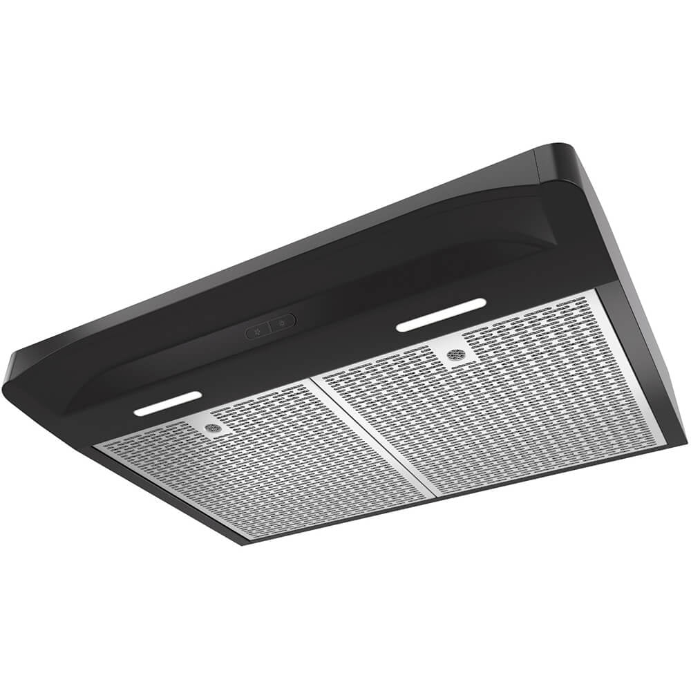 Broan ALT230BL Elite Atla 2 Black 30 inch Convertible Under-Cabinet Range Hood