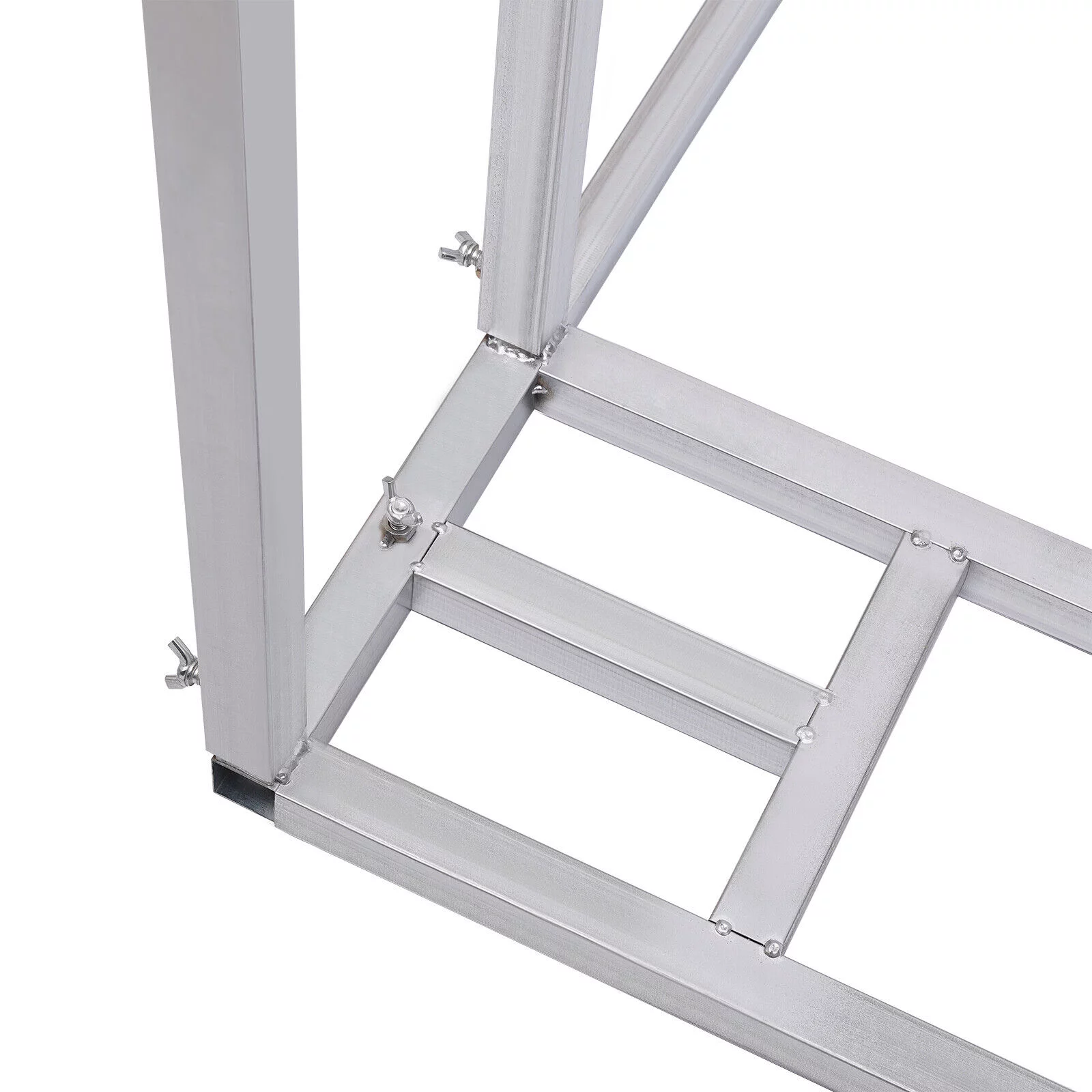 9.8ft x 9.8ft Photography Backdrop with Wind-Proof Braces, Freestanding Telescopic Backdrop Stand Kit Heavy-Duty