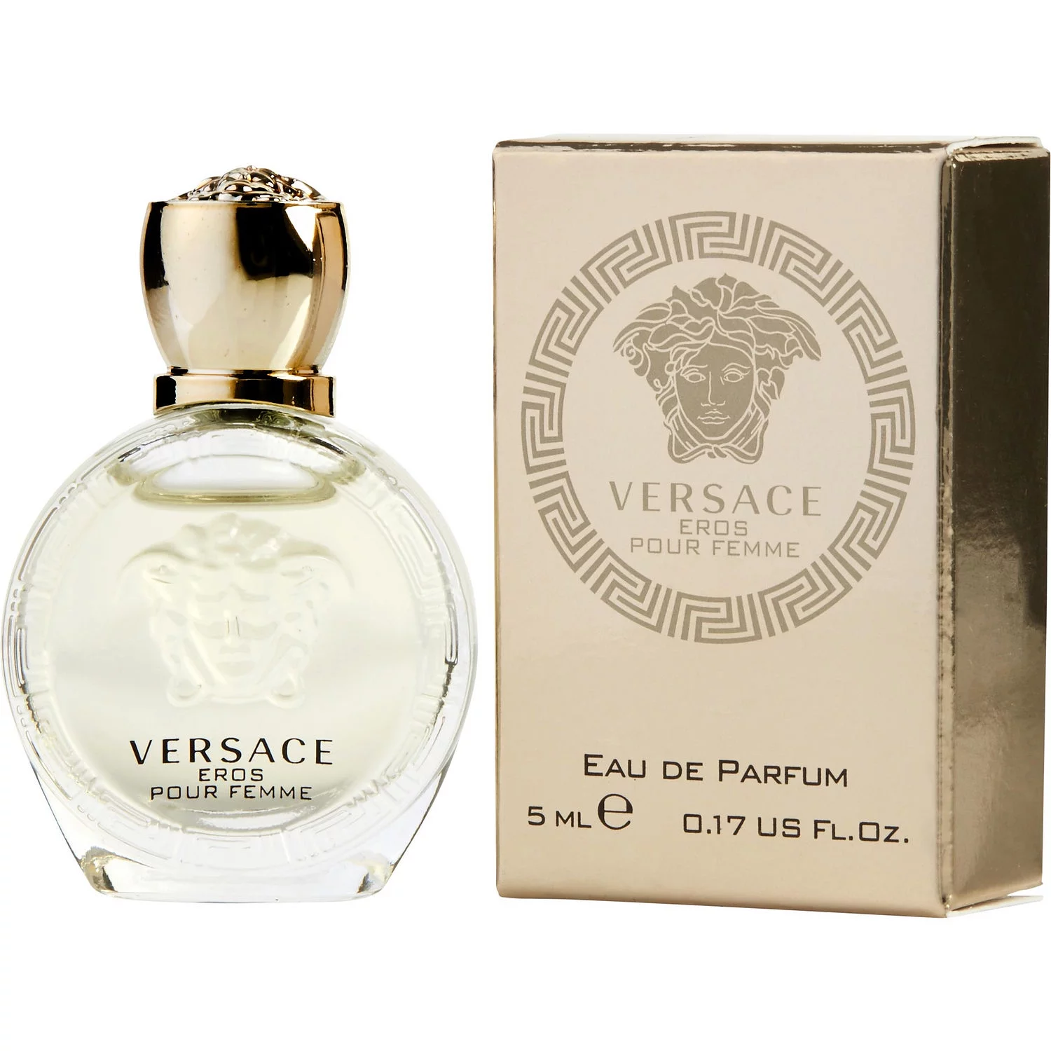 Versace Crystal Noir EDT, Eros Women EDP, Dylan Turquoise Femme  - 5ml 3PK Kit