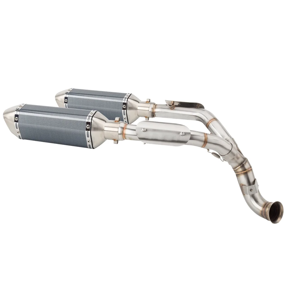 For KTM Duke 790 2018-2020 890 Duke / R 2021 2022 2023 Escape Motorcycle Exhaust High Level Link Pipe 1-2 System 51mm Slip-on