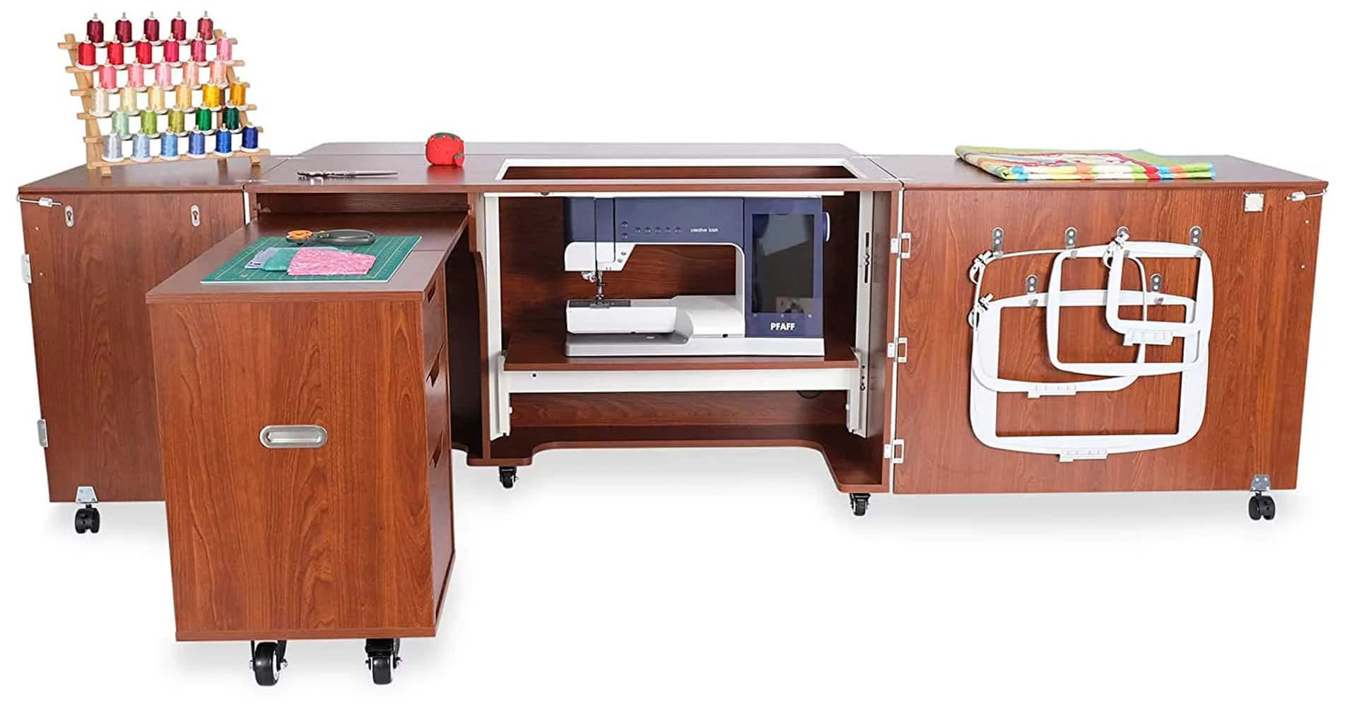 Arrow Kangaroo Outback XL Sewing Cabinet (Teak)