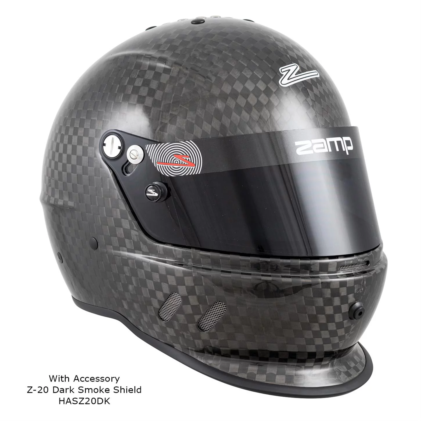 Zamp H775CA3XXXL RZ-65D Helmet - Full Face - Snell SA2020  Carbon Fiber - 3XL