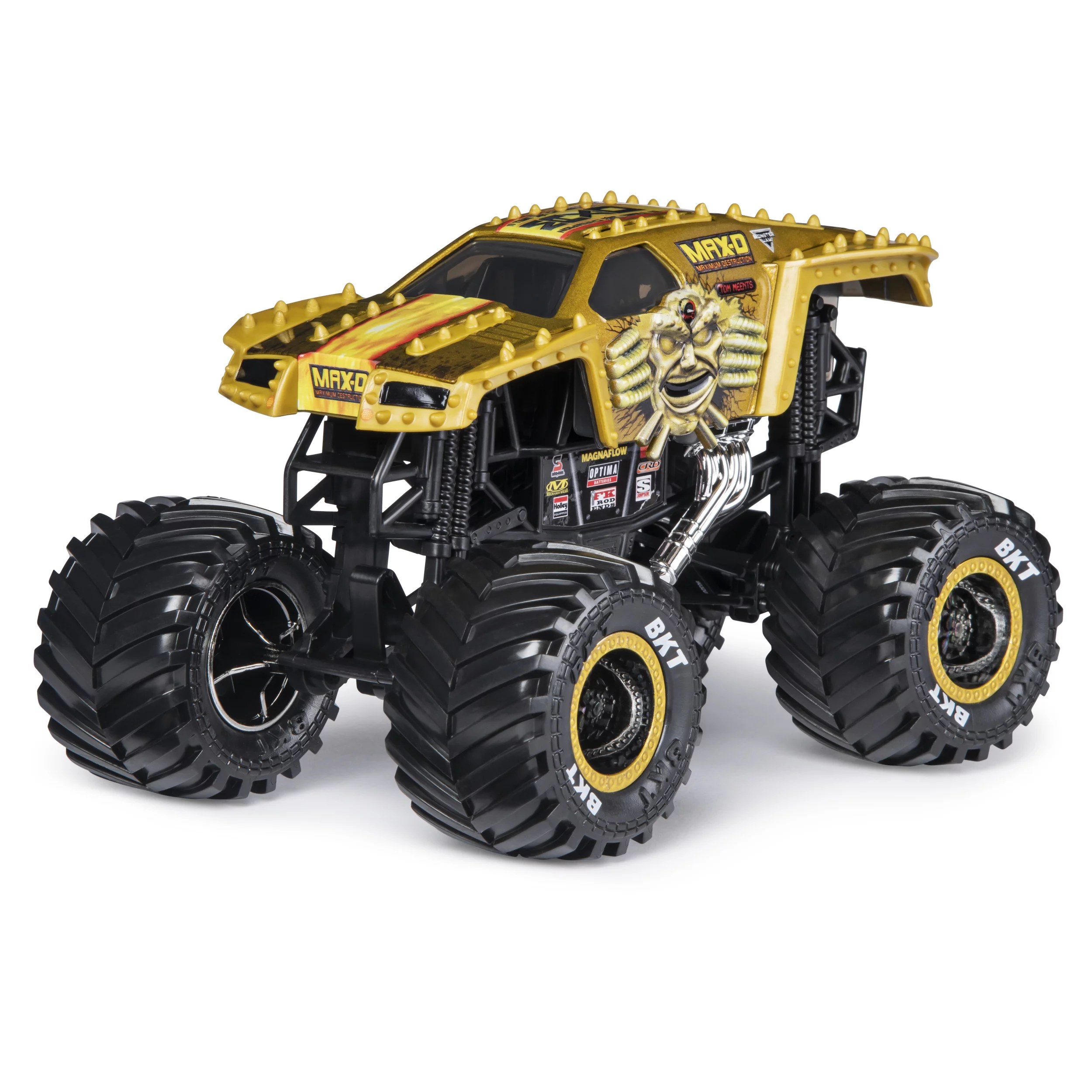 Monster Jam, Official Max D Monster Truck, Die-Cast Vehicle, 1:24 Scale