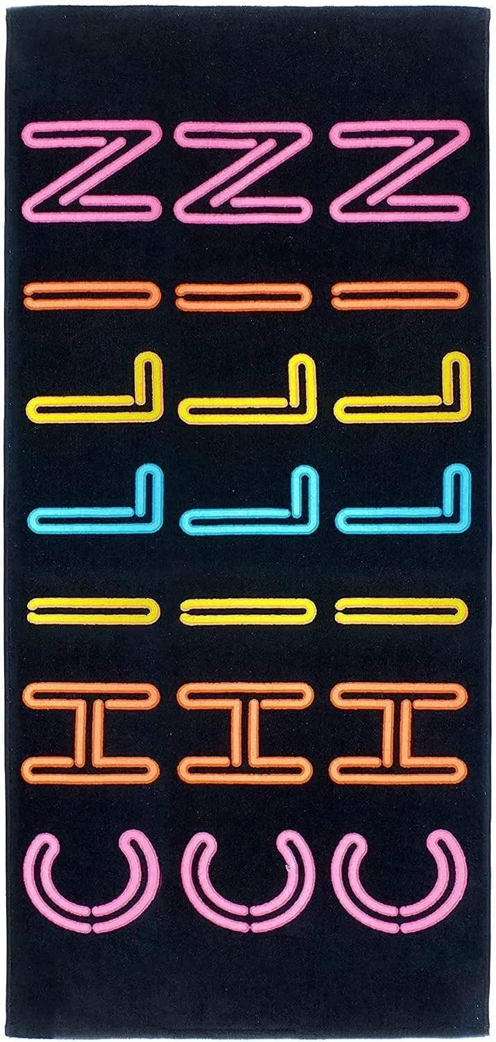 Kaufman - Beach Towels, 100% Soft, Plush Absorbent Cotton Velour, Large Size 34'' X 64'', Quick Dry Printed Beach, Pool And Bath Towel (Watermelon, 1)