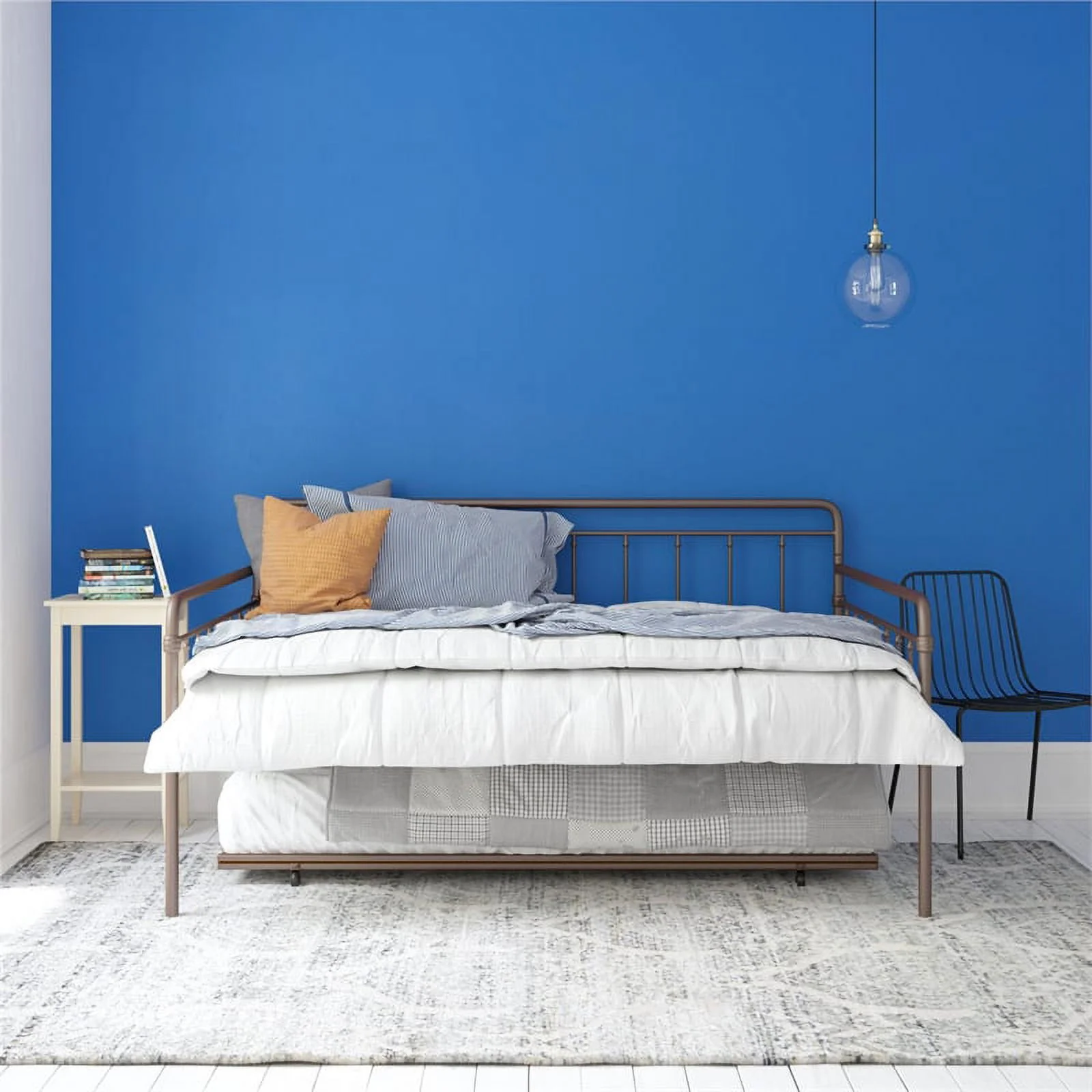 DHP Winston Classic Metal Daybed, Full, Bronze