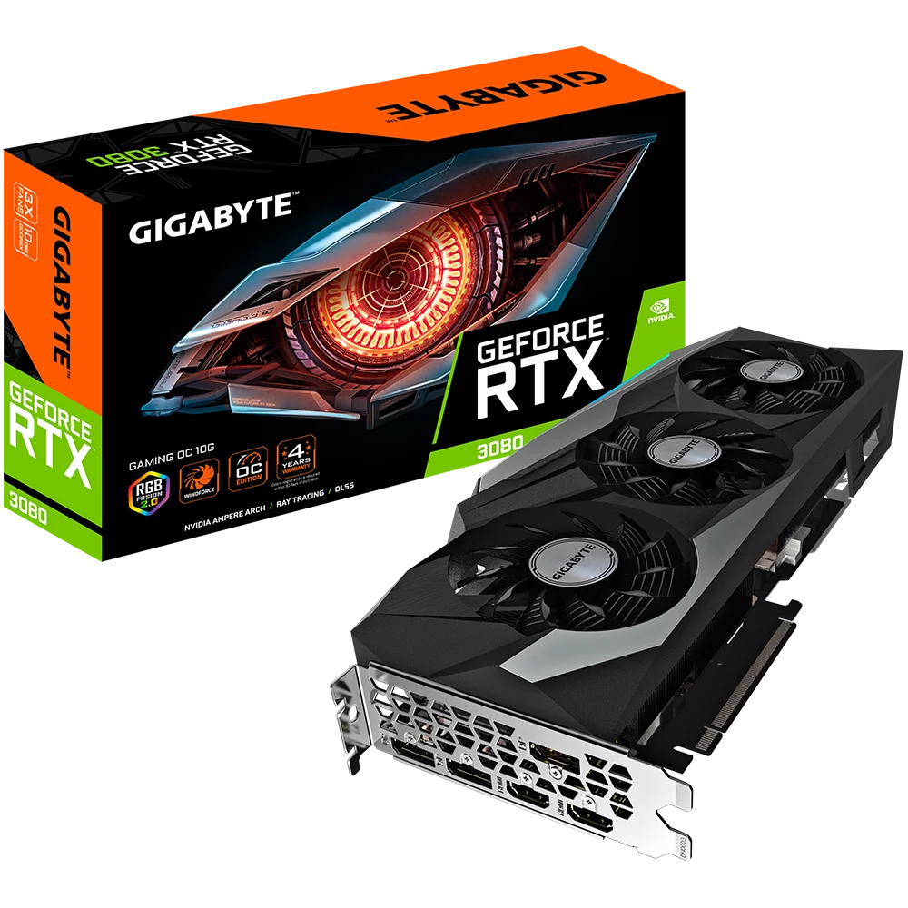 GIGABYTE GeForce RTX™ 3080 Gaming OC 10G Graphic Card