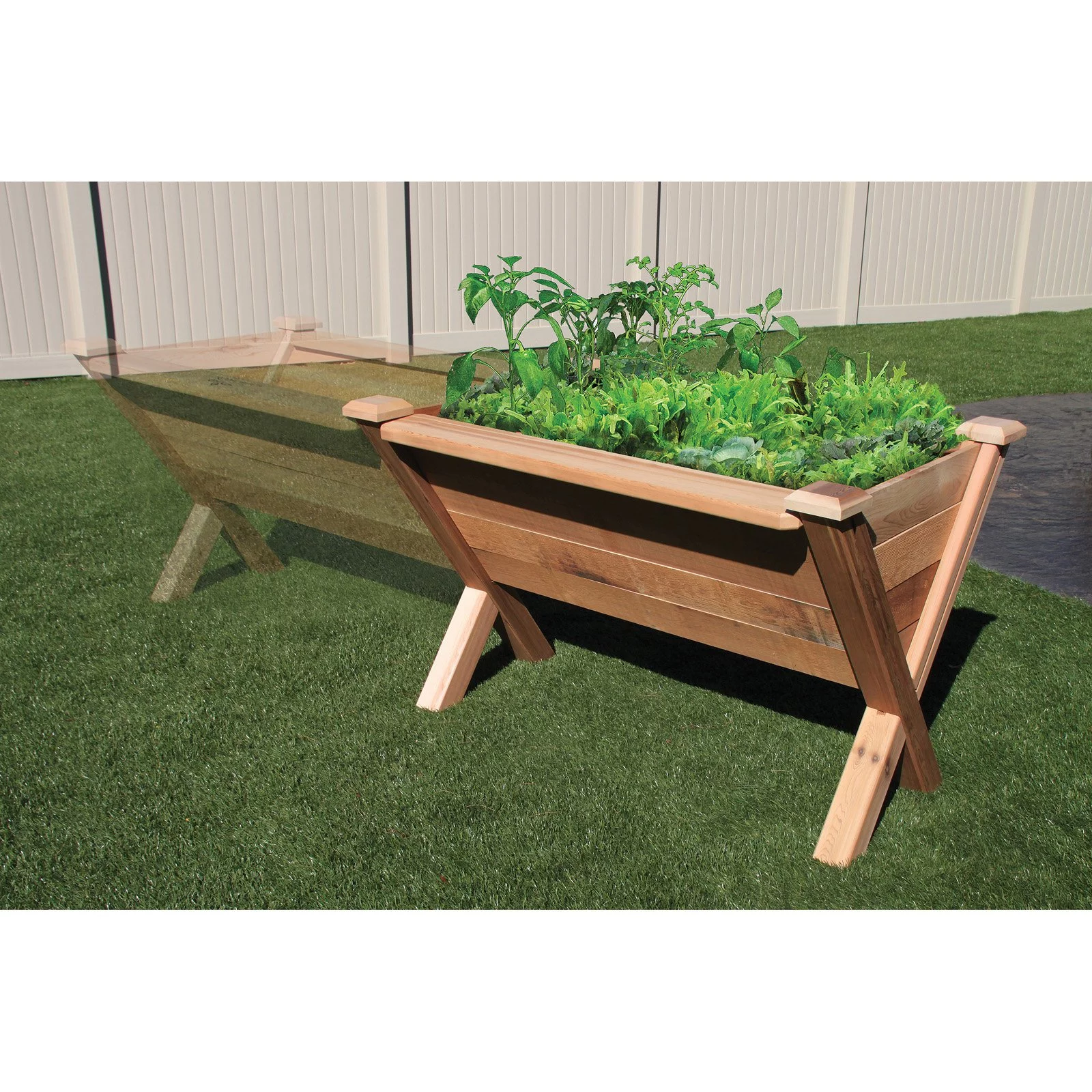 Modular Rustic Garden Wedge