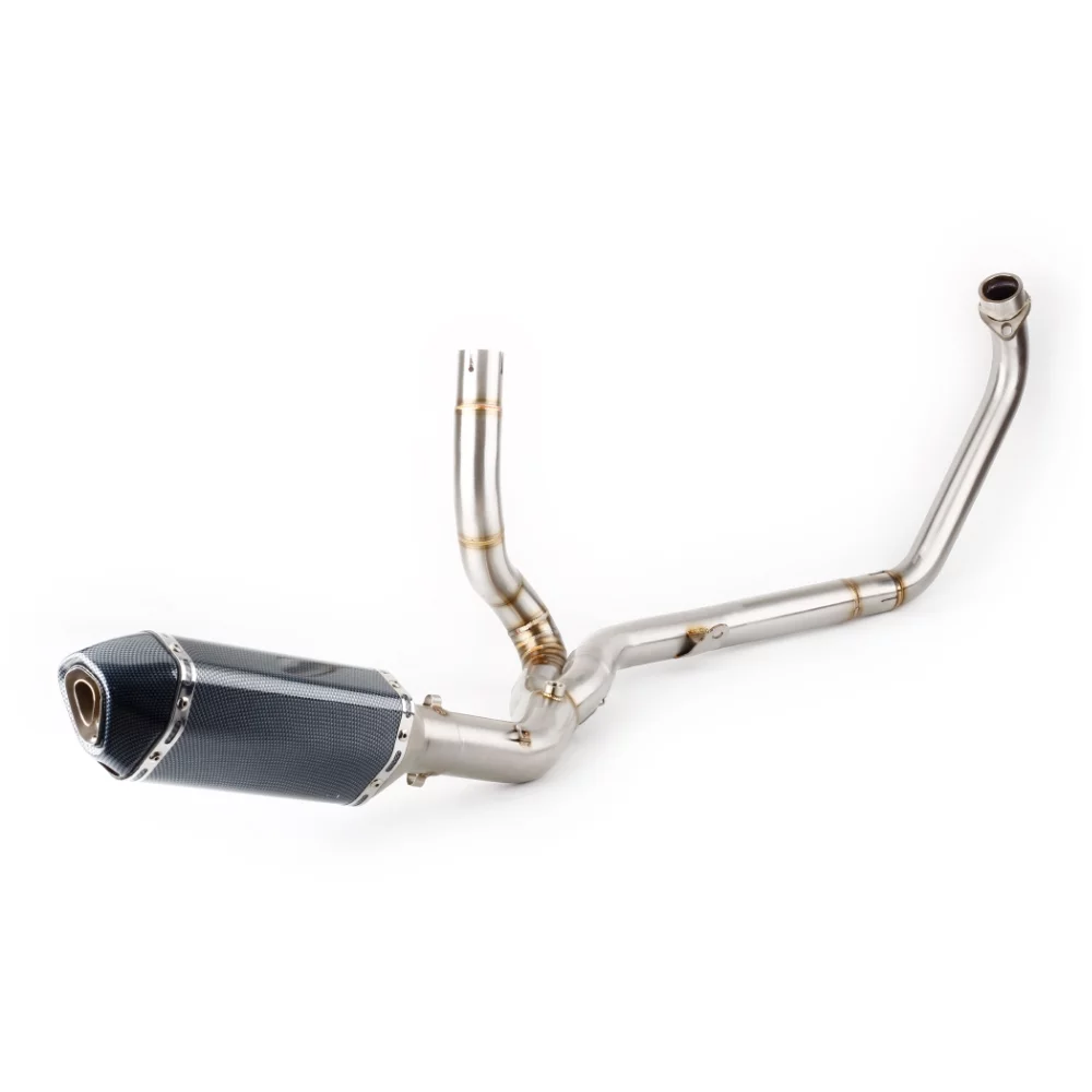 For Suzuki Vstrom 650 2017 to 2024 DL650 V strom 650 DL 650 Escape Motorcycle Exhaust Muffler And Header Link Pipe Slip-on