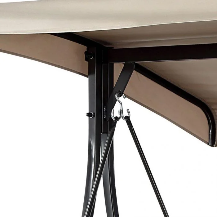 Garden Winds Custom Fit Replacement Canopy Top Cover Compatible with The Red Shed SB84242 Swing  - Standard 350