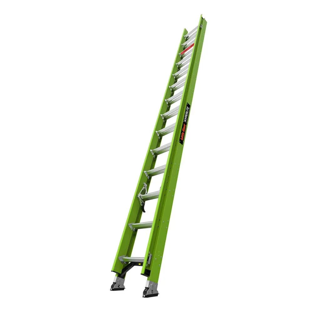 Little Giant Safety Hyperlite 28 Ft Type Ia Fiberglass Extension Ladder