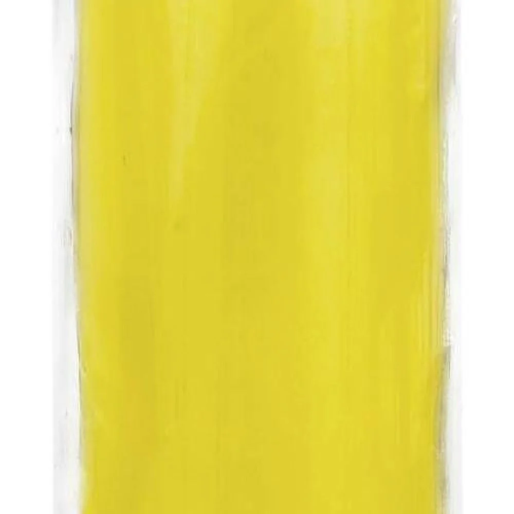 1 Pc Unscented Yellow 7 Day Devotional Prayer Glass Container Candle, Premium Wax  2 Inch X 8 Inch, Great For Sanctuary, Vigils, Prayers, Blessing, Religious  More