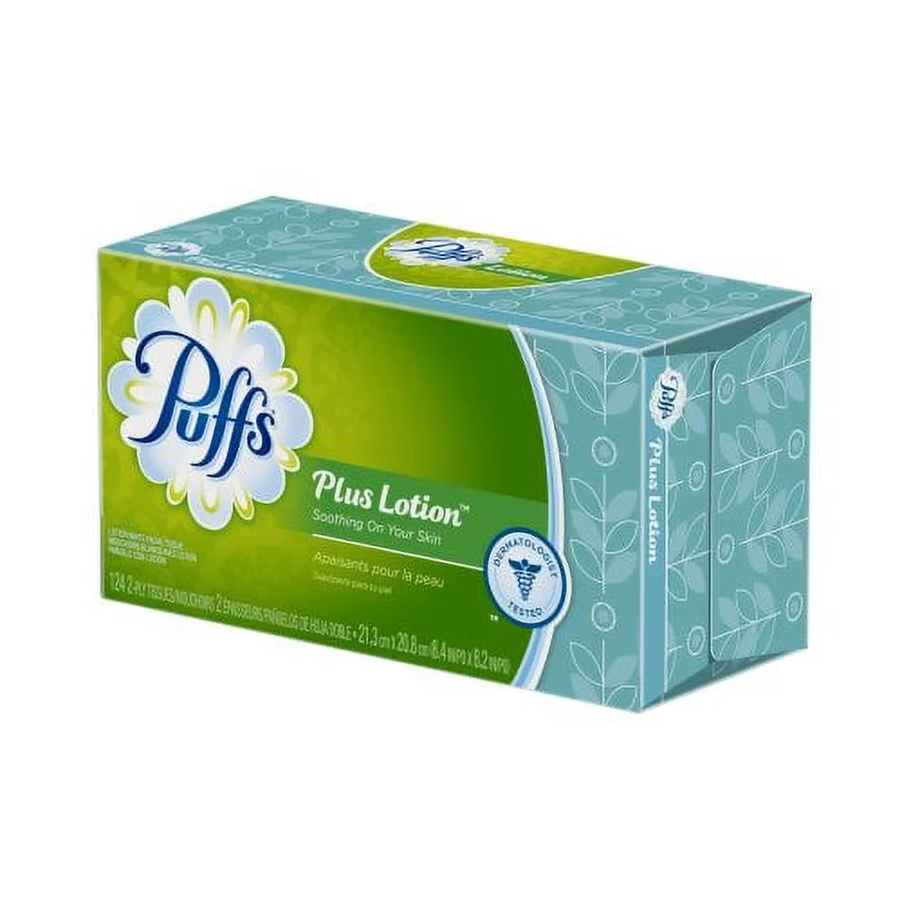 Plus Lotion Facial Tissues (Pack of 8)