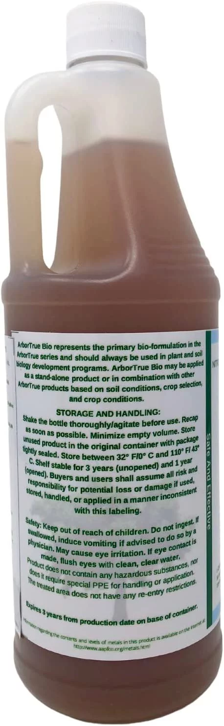 ArborTrue Bio Beneficial Soil and Plant Microbial Inoculant - 1 Quart
