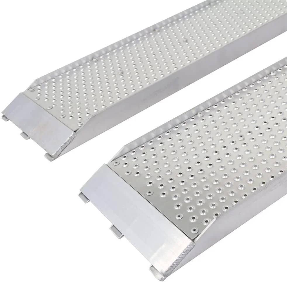 S-368-1500-P Dual Runner Shed Ramps with Punch Plate Surface - 8