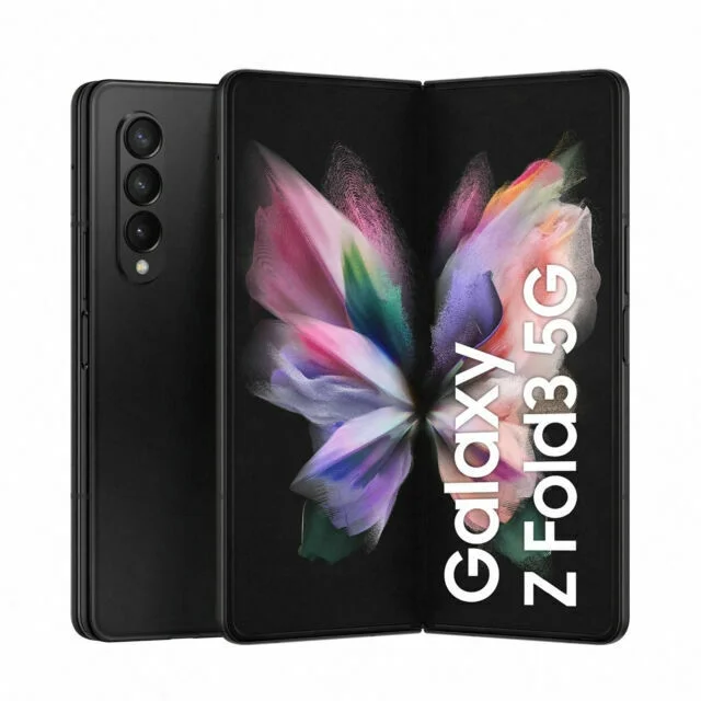 Restored SAMSUNG GALAXY Z FOLD 3 5G 256GB VERIZON SMF926U PHANTOM BLACK (Refurbished)