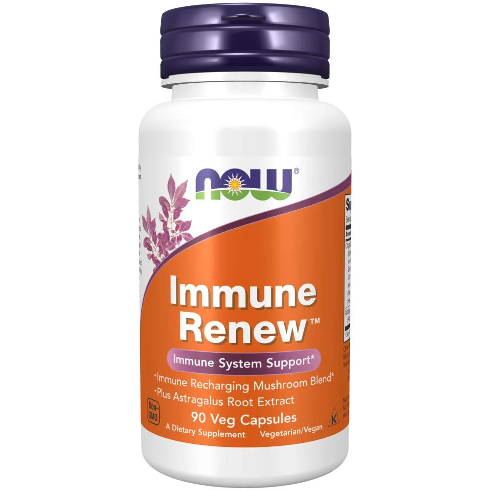 Mushroom Immune Renew, 90 Veg Capsules, Now Foods
