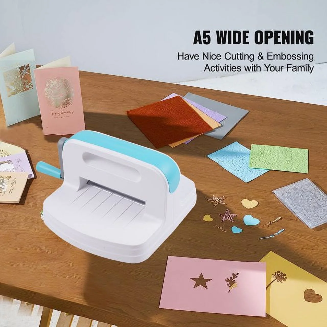 BENTISM Portable Manual Die Cutting Embossing Machine An Essential Tool for Arts Crafts, Scrapbooking and Card Making Activities
