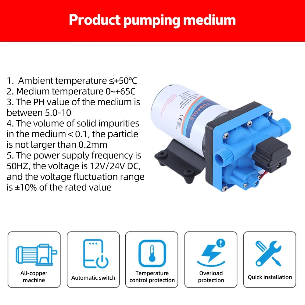 GoolRC Pump,Pump Water 70psi With Water Pump Pressure Pump Kitchen Rv With Water Pump Pump Caravan Owsoo Dazzduo Pristin Rv Owsoo Dazzduo Arealer
