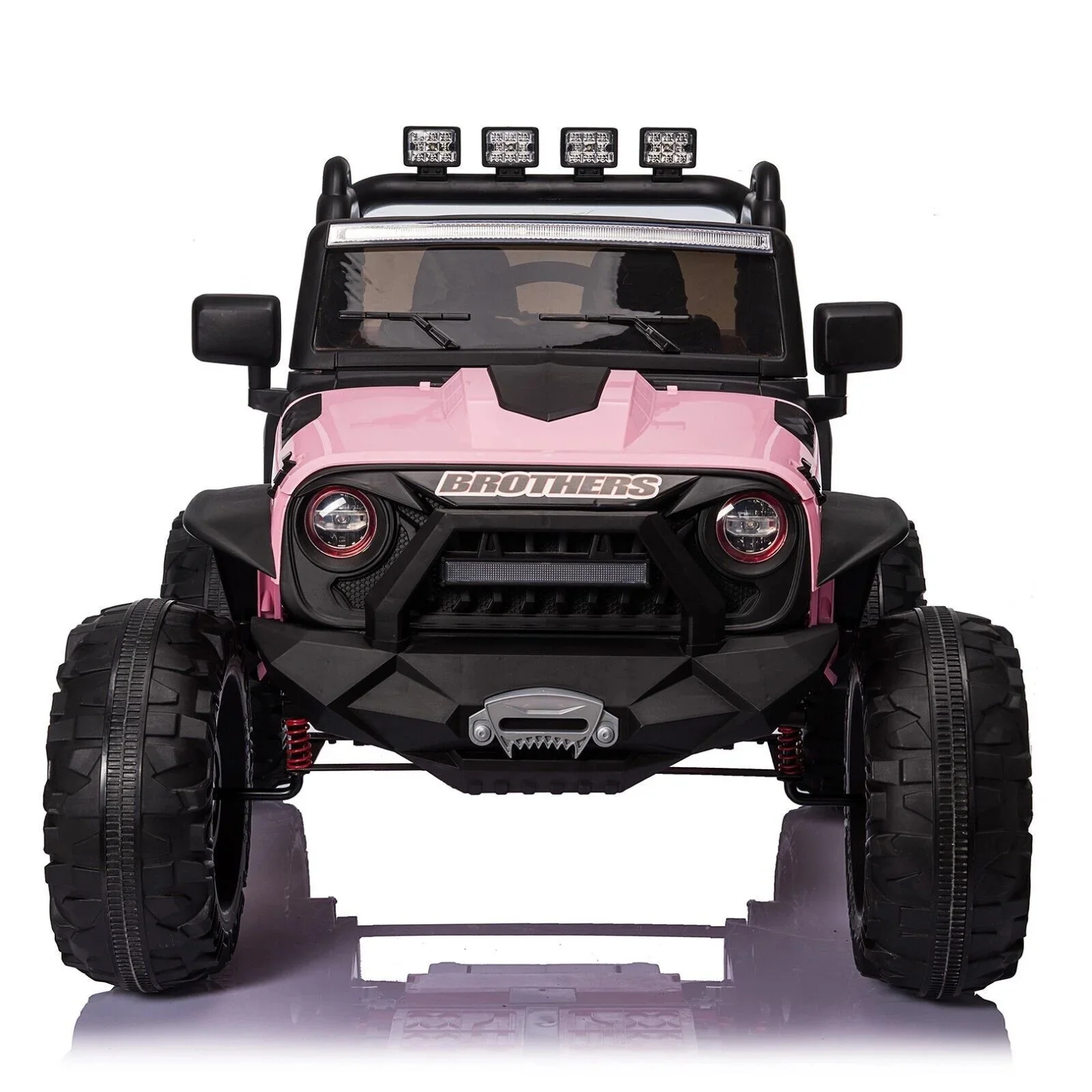 2-Seater Electric Ride-On Truck for Kids with Parental Remote Control - 24V