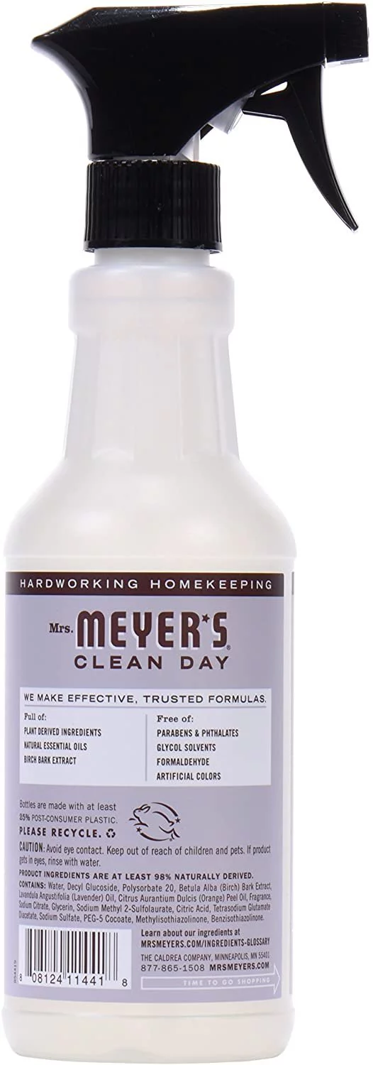 Mrs. Meyer's Clean Day Multi-Surface Everyday Cleaner, Lavender, 16 Fluid Ounce Pack of 3