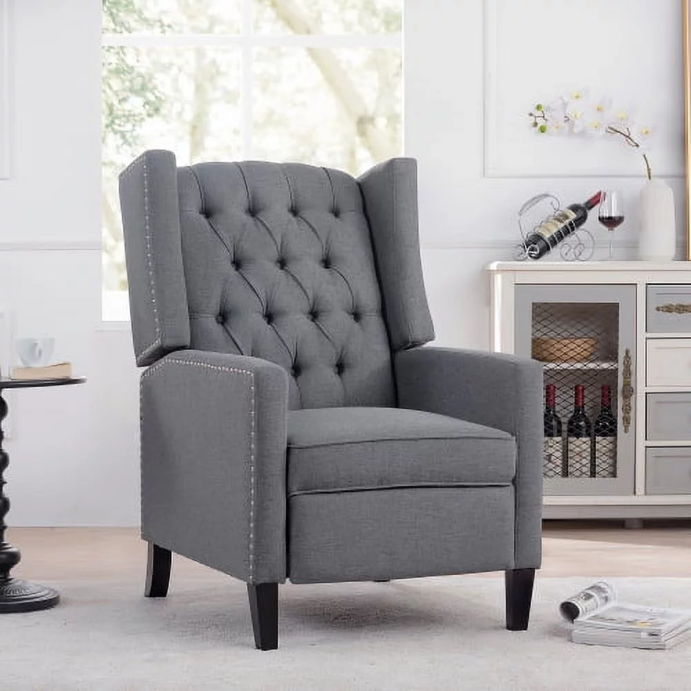 ZJbiubiuHome 27.16” Wide Manual Wing Chair Recliner