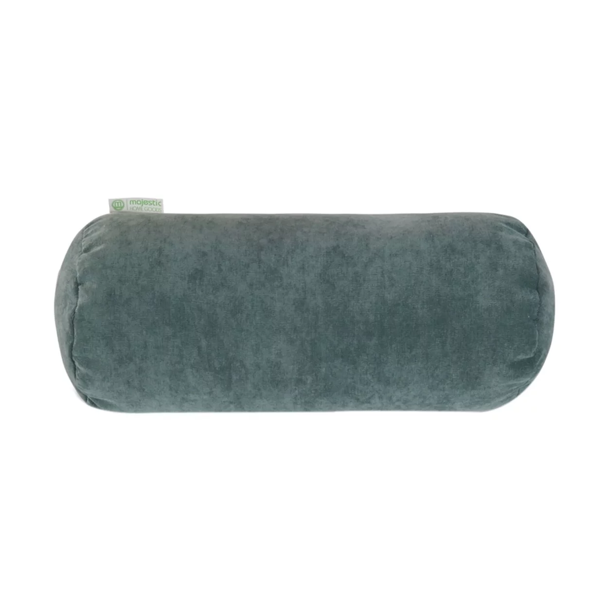 Majestic Home Goods Decorative Villa Azure Round Bolster Pillow