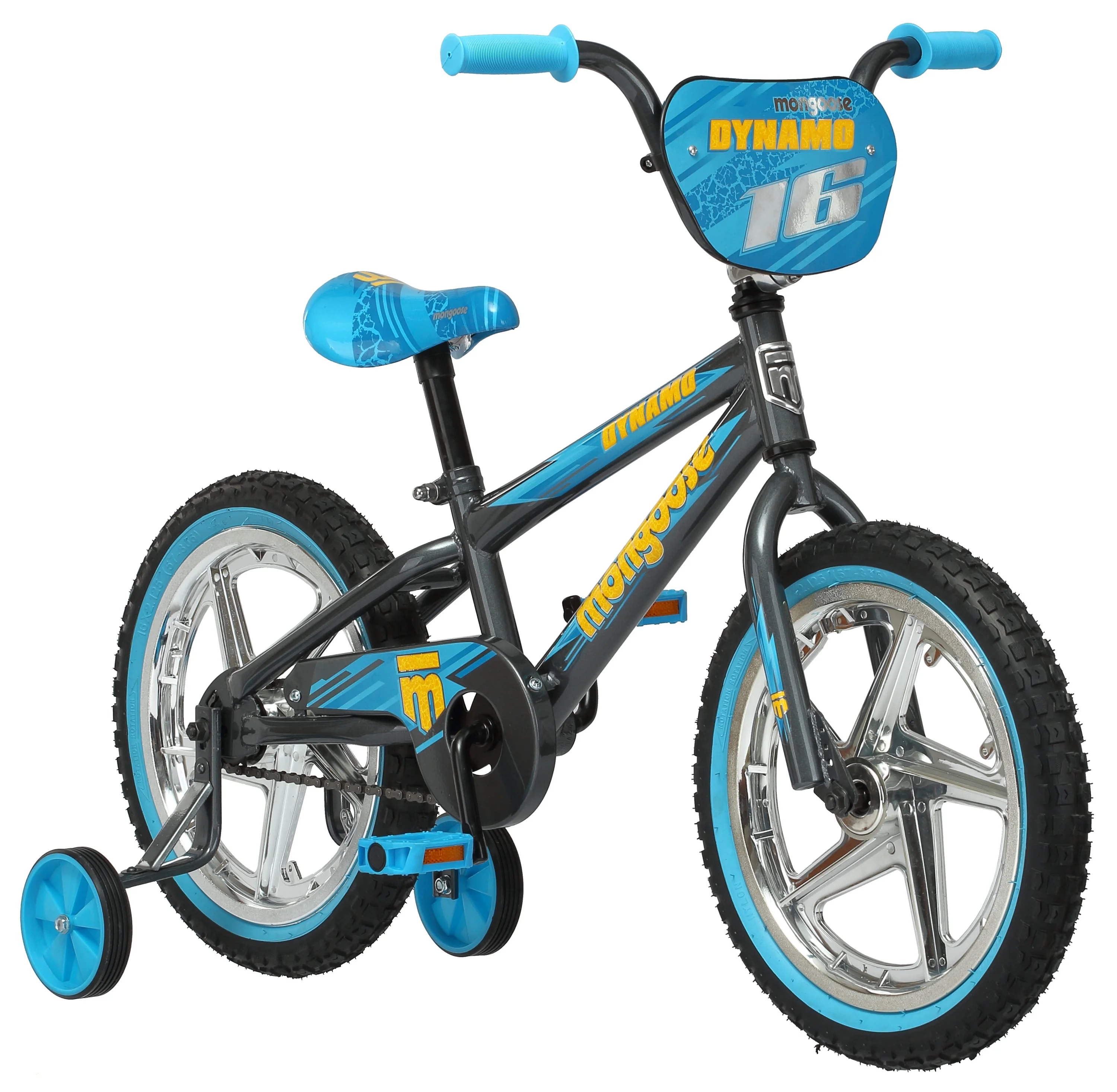 Mongoose Dynamo Boy's Sidewalk Bike, 16