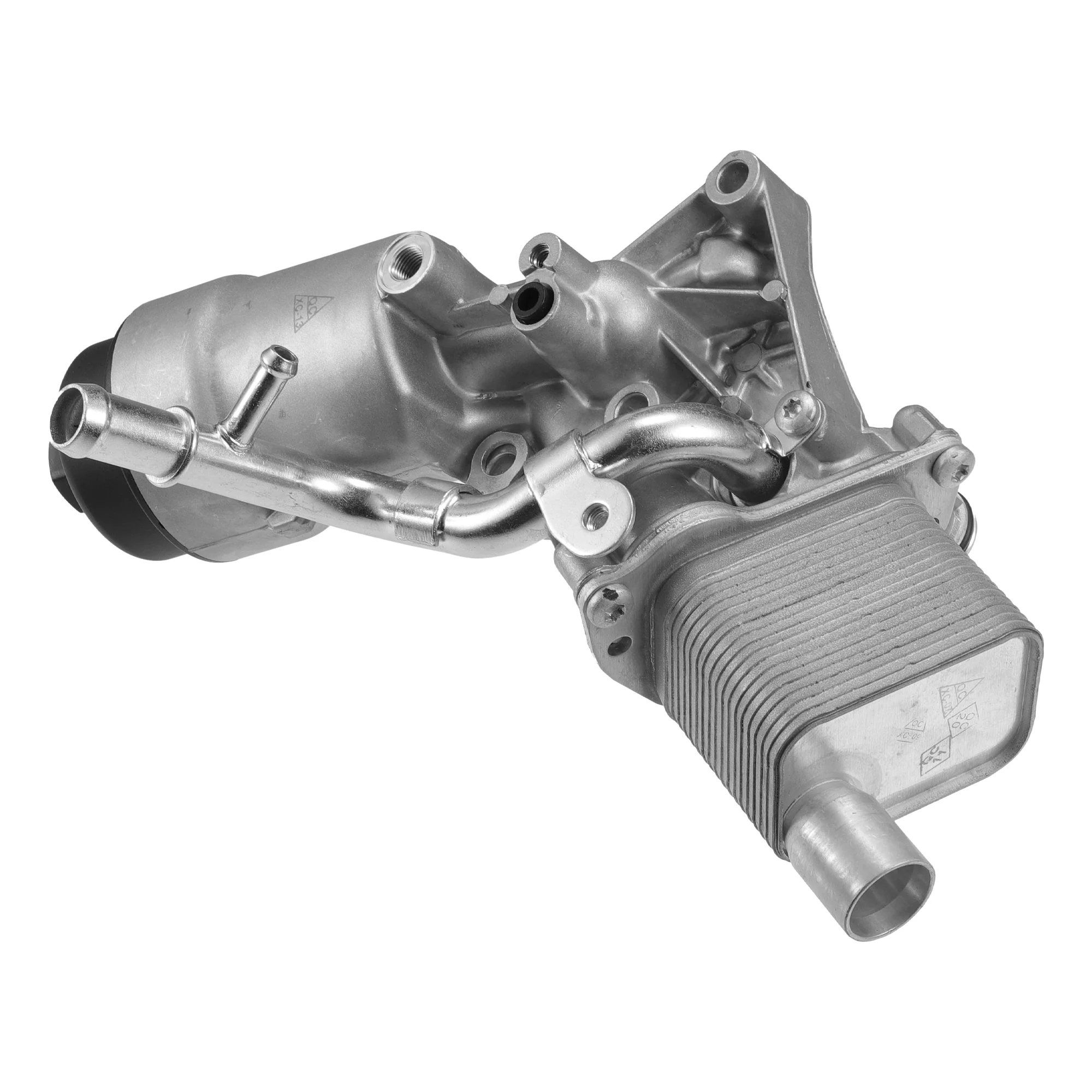 Engine Oil Filter Housing for Chevrolet Cruze Aluminum Alloy No.55566784 Oil Cooler with O-ring Seals