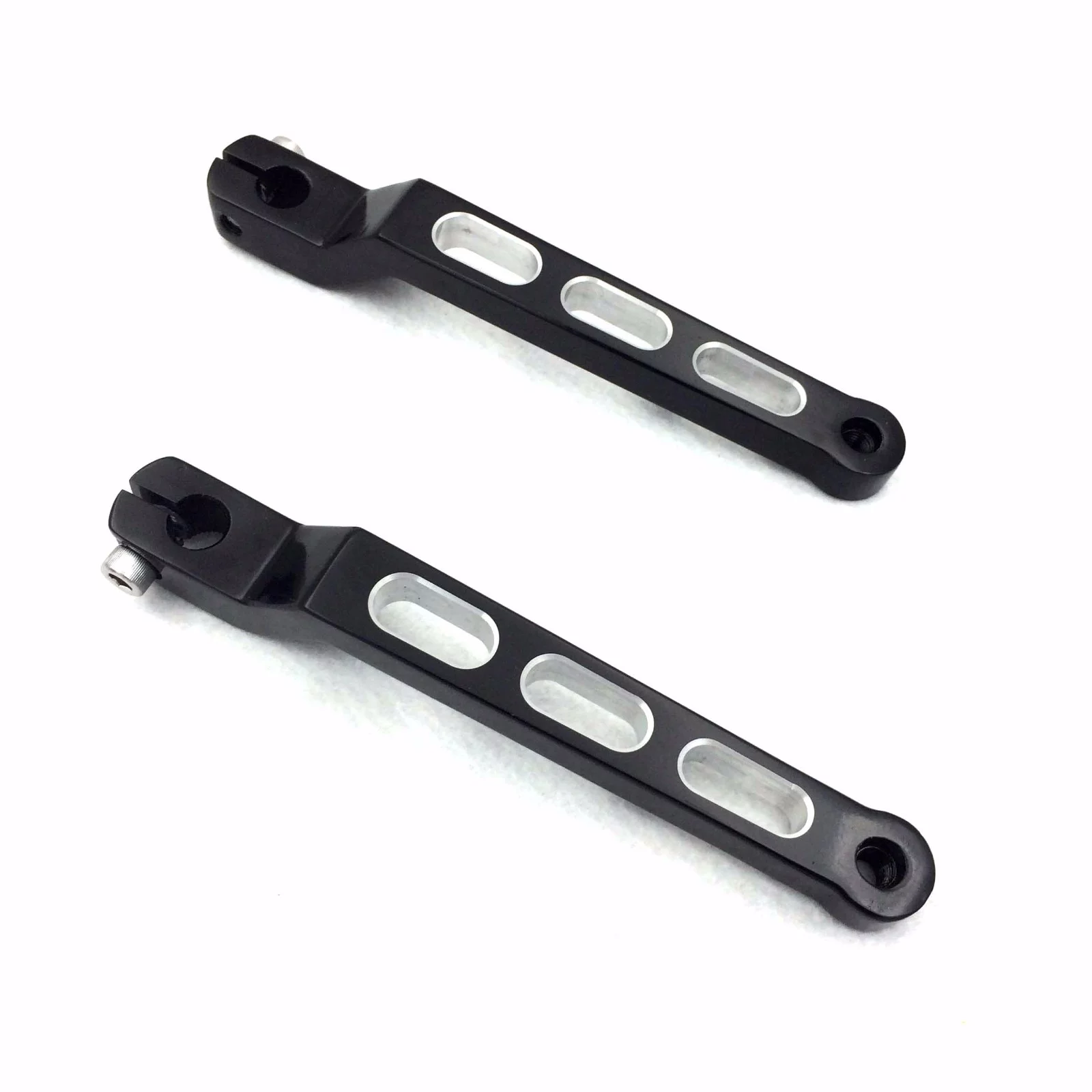 HTT Motorcycle Black Aluminum Heel/Toe Shift Levers For Harley Davidson Electra Glide 1988 and later