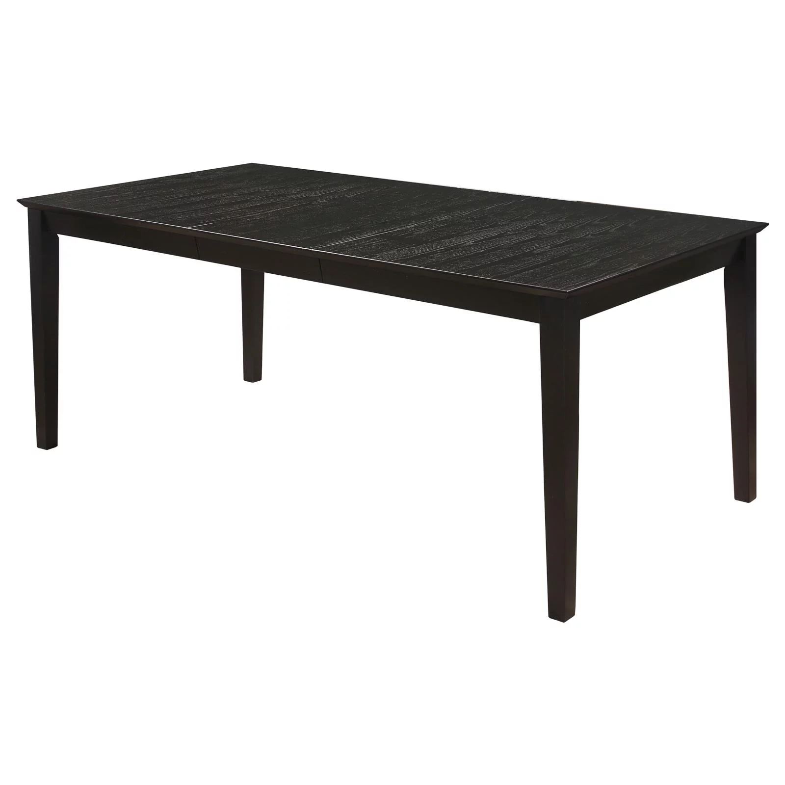 Coaster Company Louise Transitional Rectangular Dining Table, Black