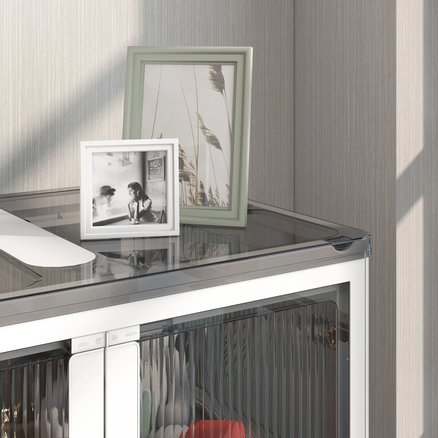 ZJbiubiuHome 3 Stackable  Bins w/ Lids  Wheels  Collapsible  18 gal