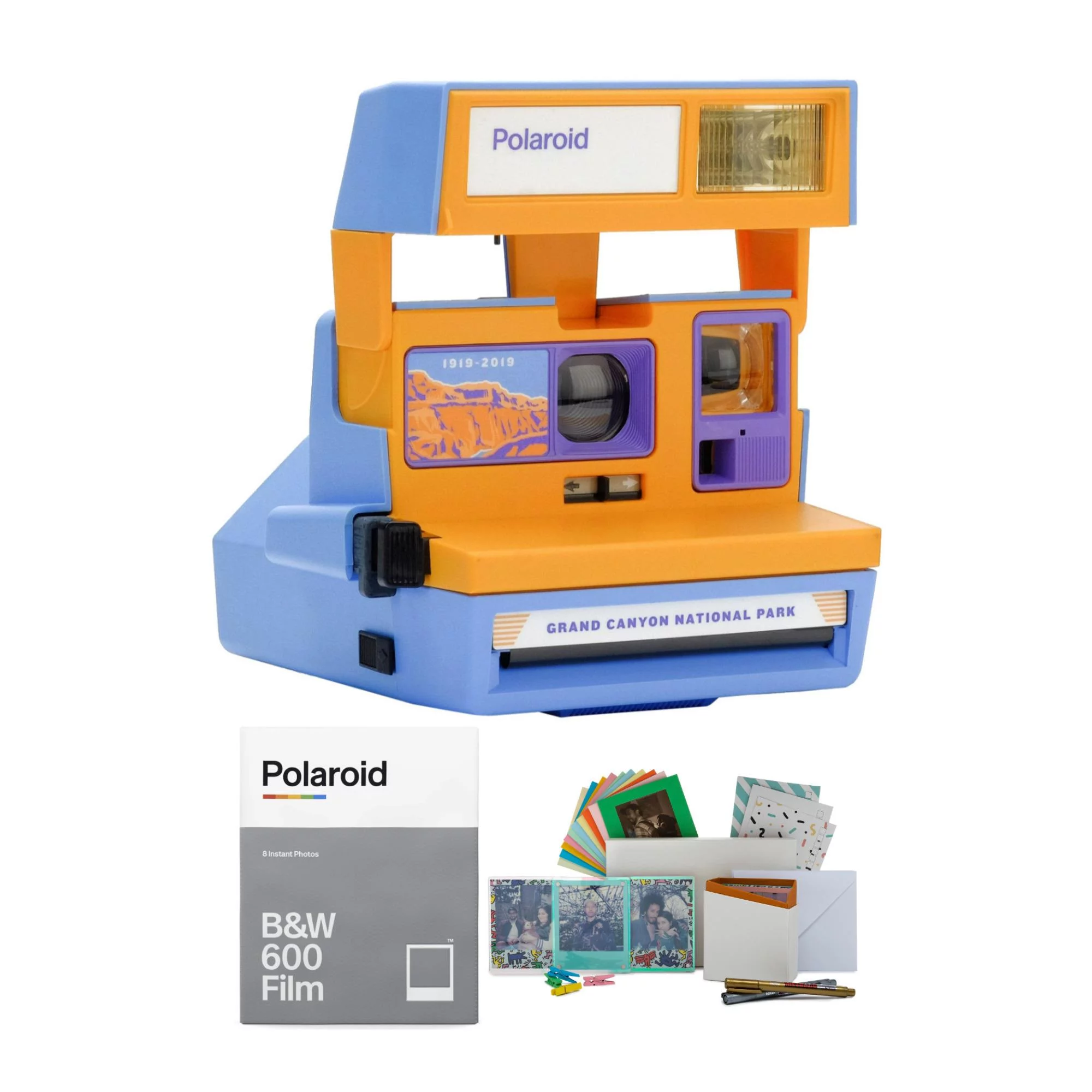 Polaroid 600 Instant Film Camera (Grand Canyon Centennial) Bundle