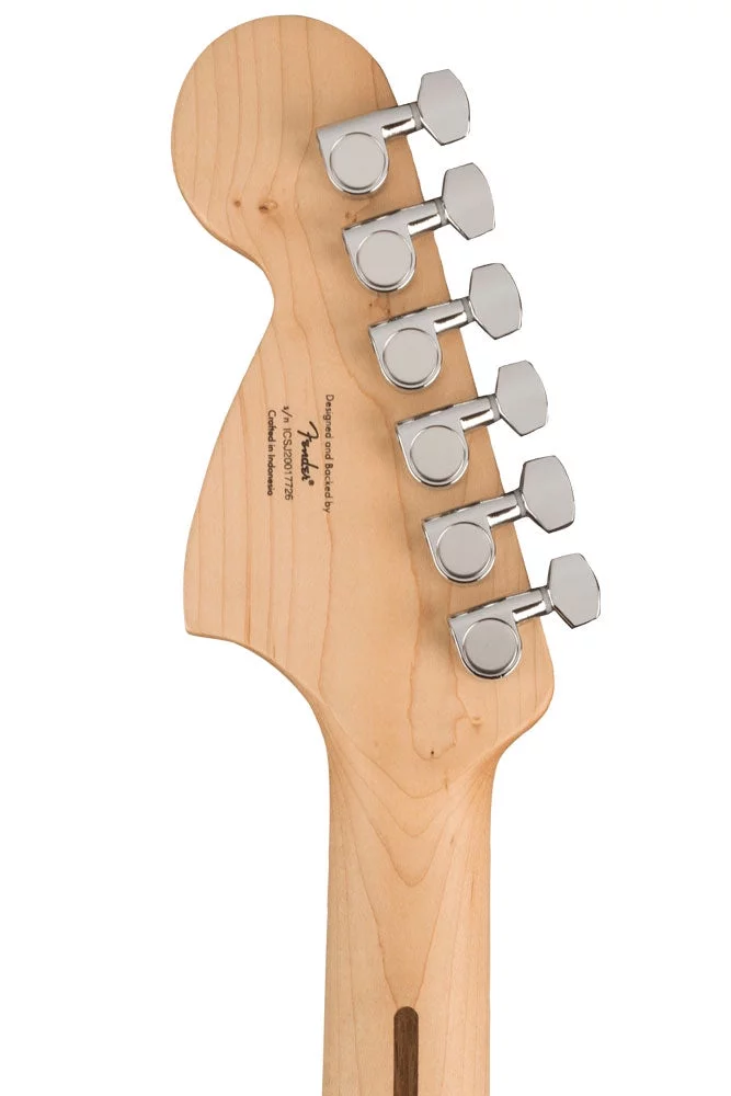 Squier Affinity Series Stratocaster HSS Pack (Charcoal Frost Metallic; Indian Laurel Pickguard)