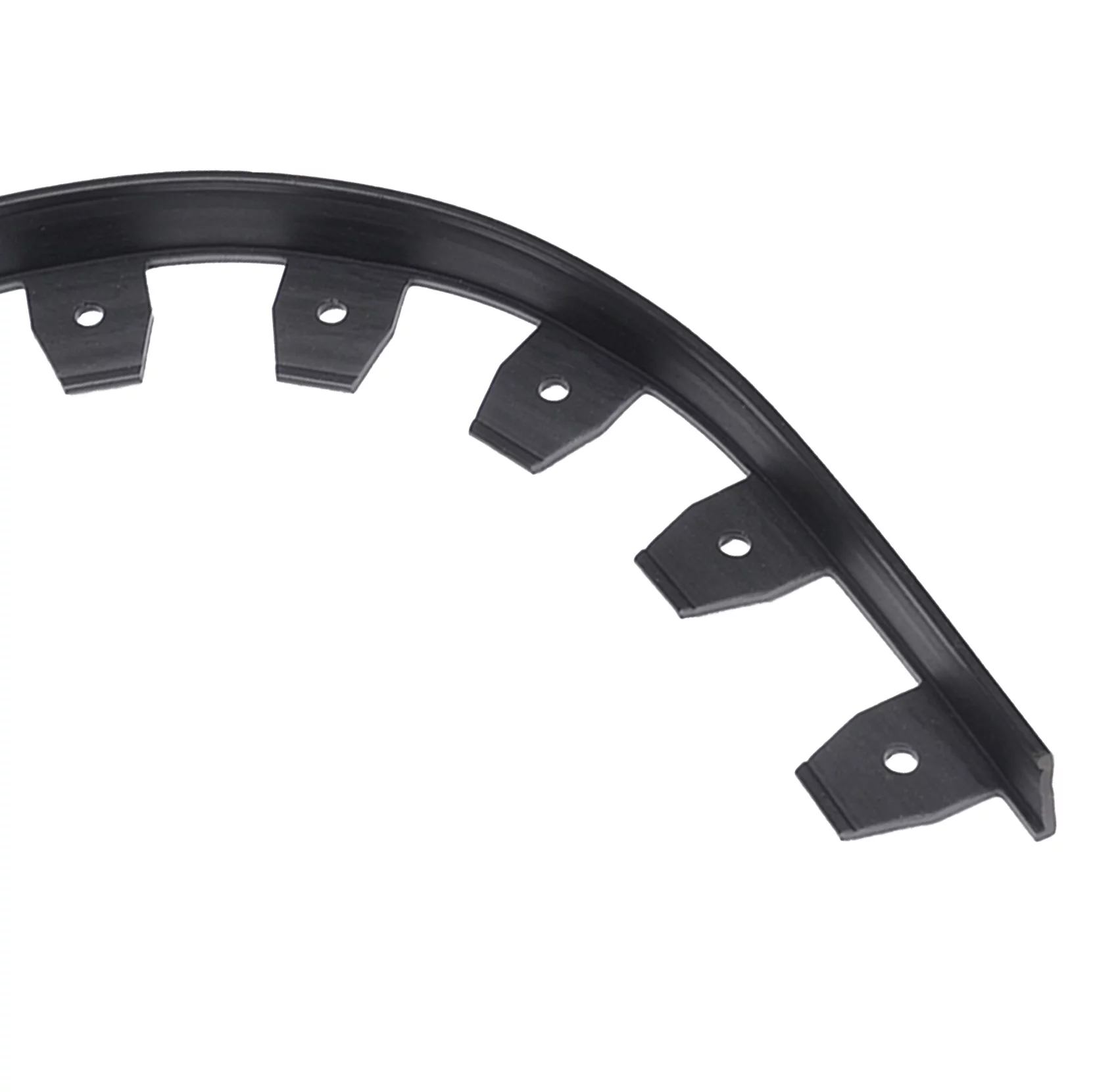 Expert Gardener Heavy Duty No-Dig Landscape Edging 40 ft. Black, Plastic