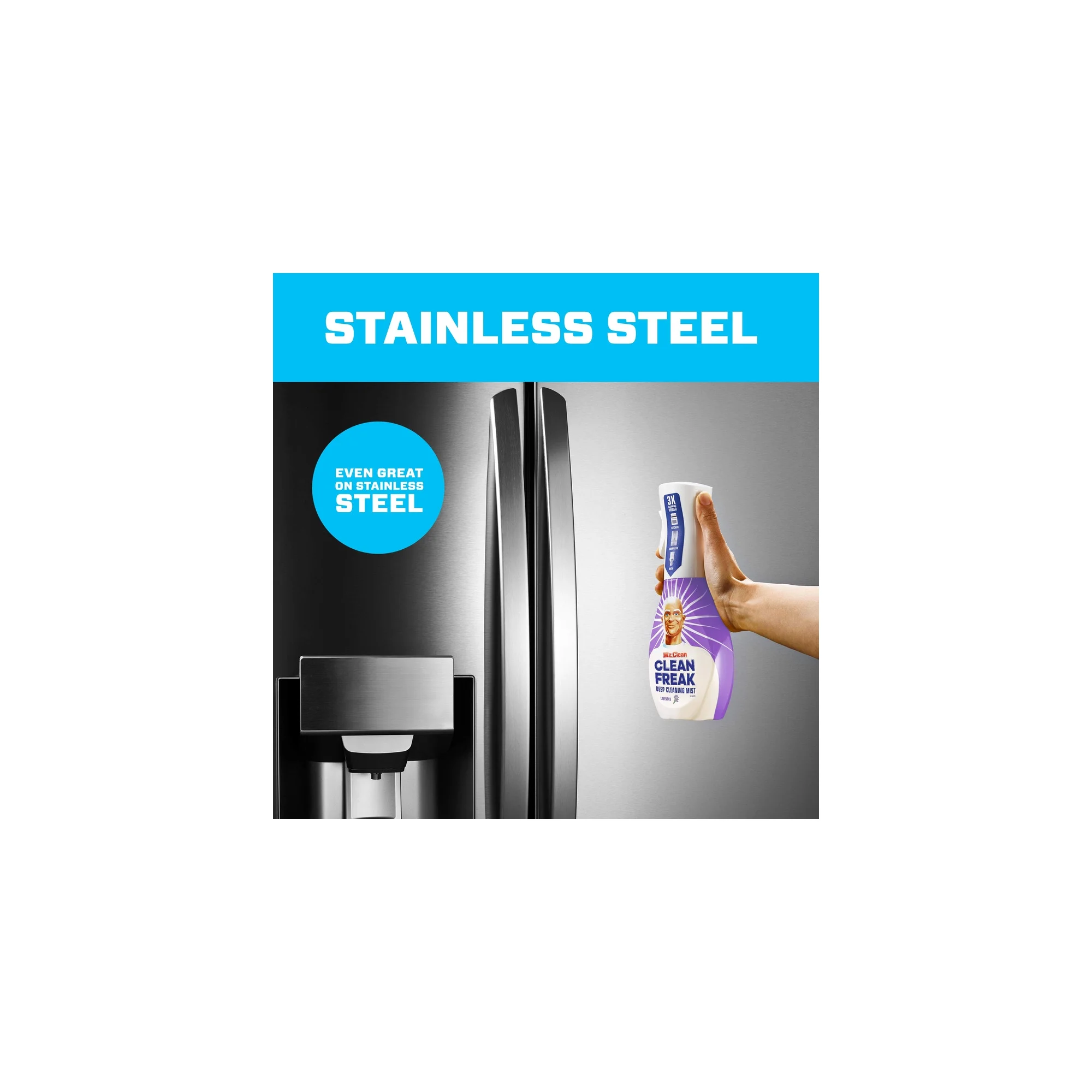 Mr. Clean Clean Freak Deep Cleaning Mist Multi-Surface Spray, Lavender Scent Starter Kit (Pack of 48)