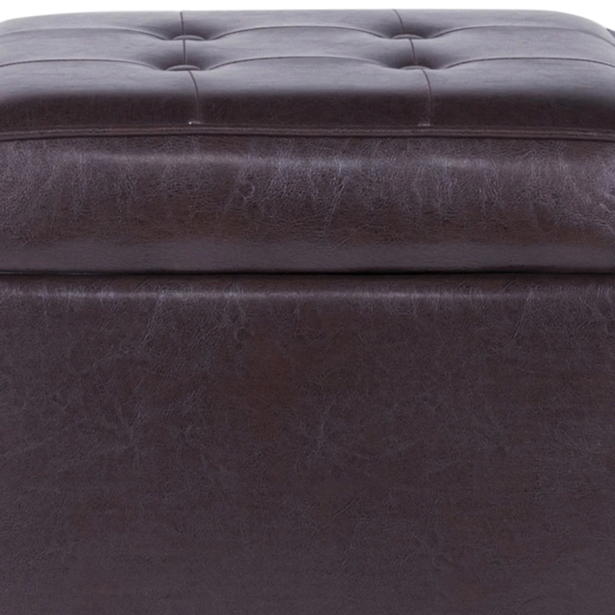 Kinfine Square Tufted Storage Ottoman