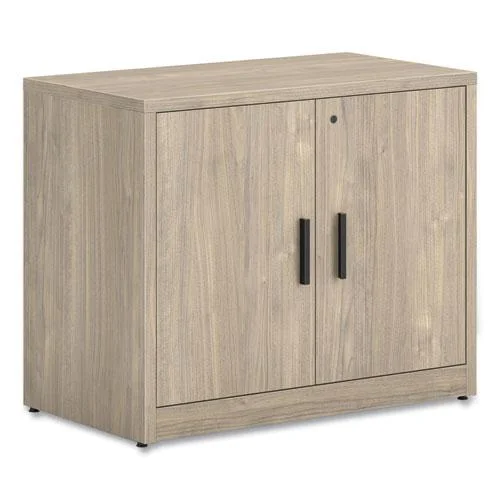 Hon  36 x 20 x 29.5 in. 10500 Series Storage Cabinet with Doors & Two Shelves, Kingswood Walnut
