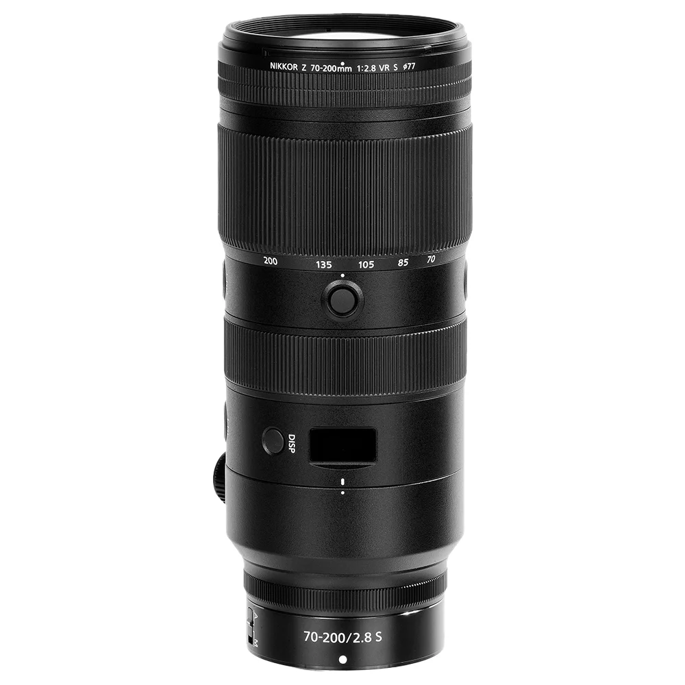 Nikon NIKKOR Z 70-200mm f/2.8 VR S Lens - 3 Lens Kit + Tripod + Backpack - 64GB Accessory Bundle