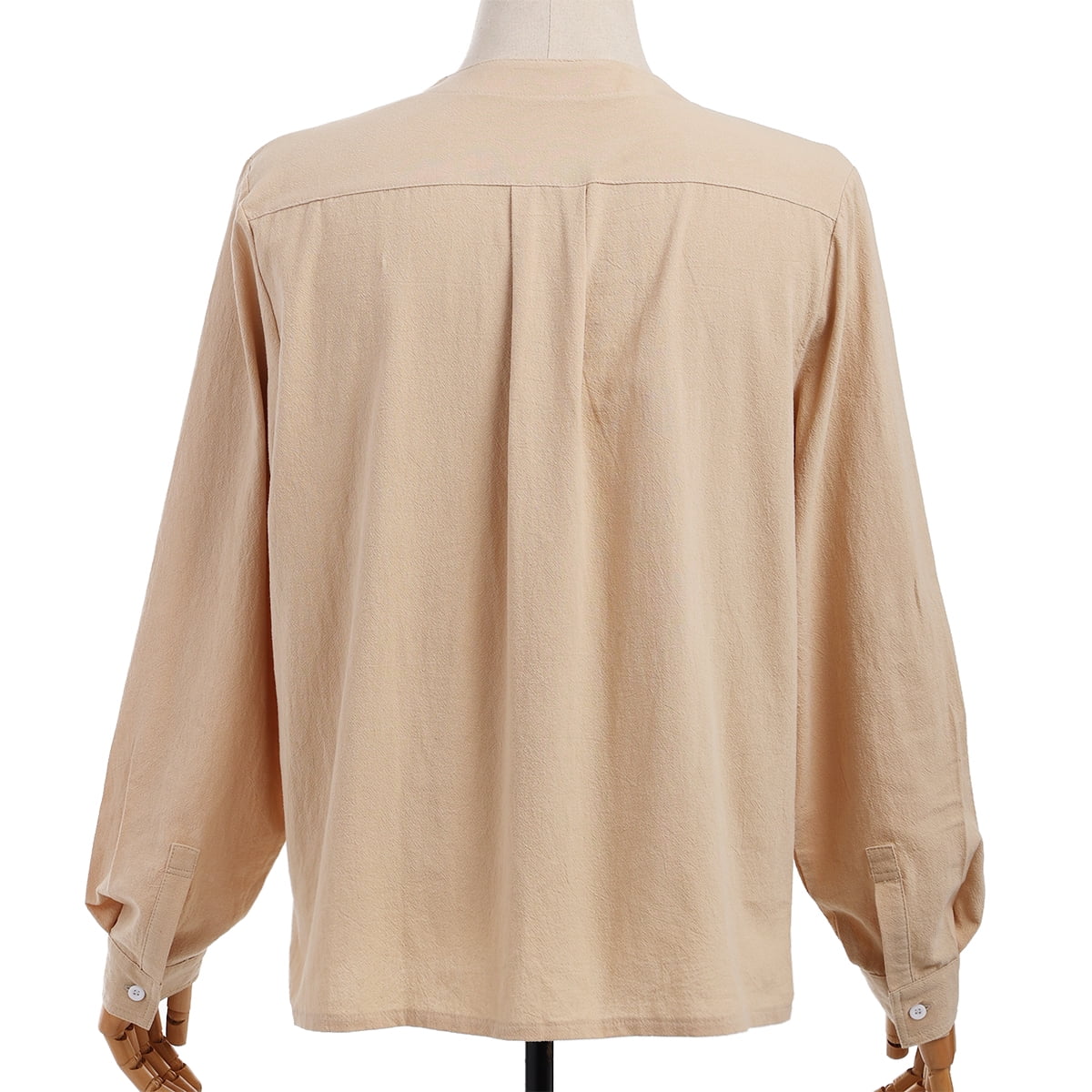 BLESSUME Mens Pirate Shirt Vampire Renaissance Medieval Medieval Viking Pirate Linen Top Shirt Cosplay Lace-Up Tee