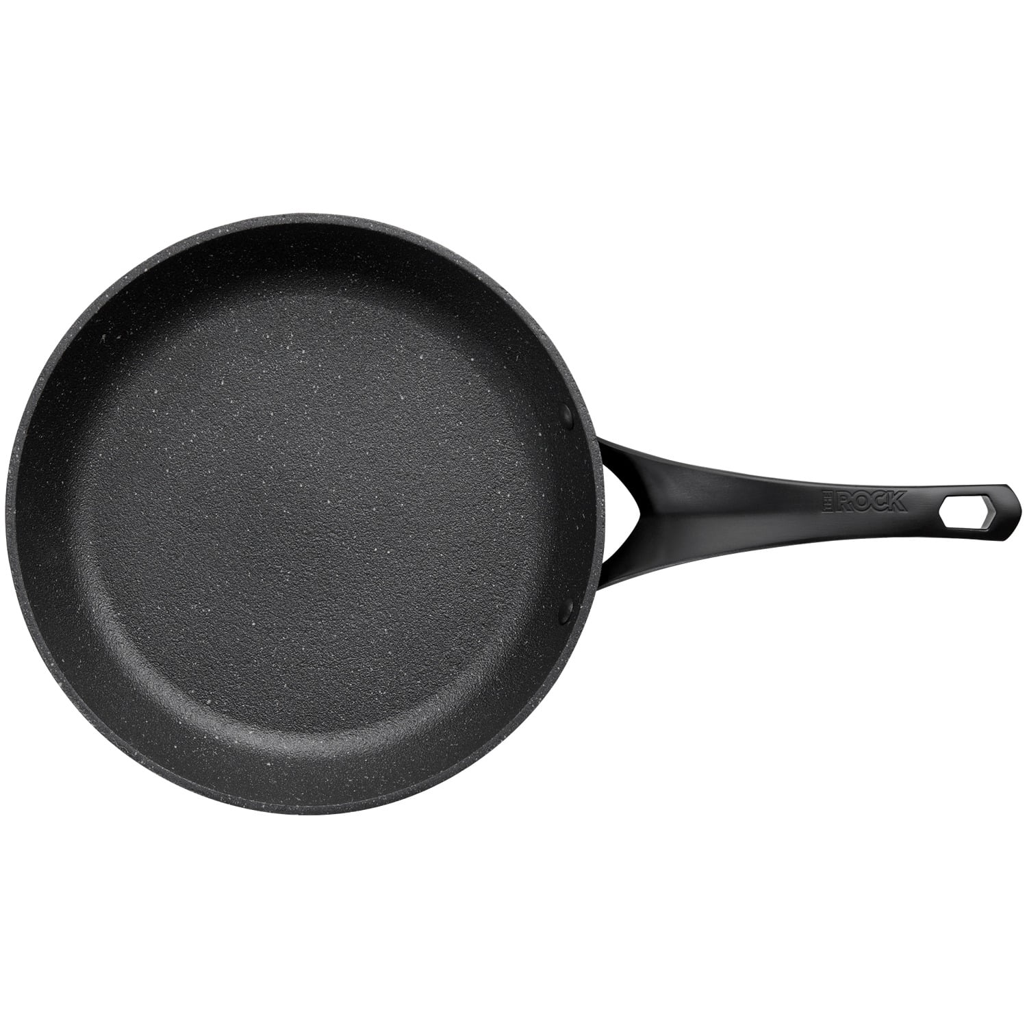 THE ROCK by Starfrit 060901-004-0000 10” Cast Iron Fry Pan, Black