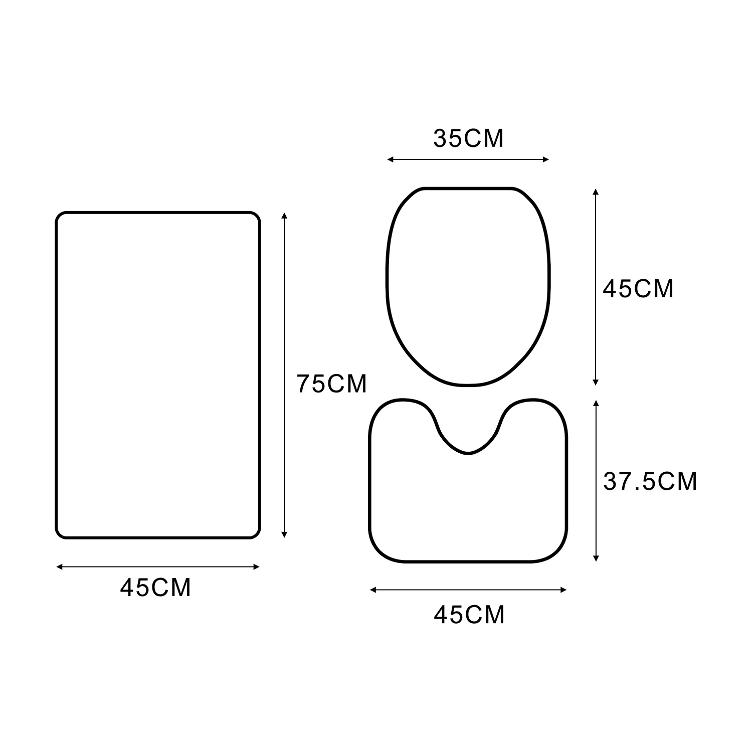 CHAPLLE Monarch Butterfly Feeds a Zinnia Flower 3 Piece Bathroom Rugs Set Bath Rug Contour Mat and Toilet Lid Cover