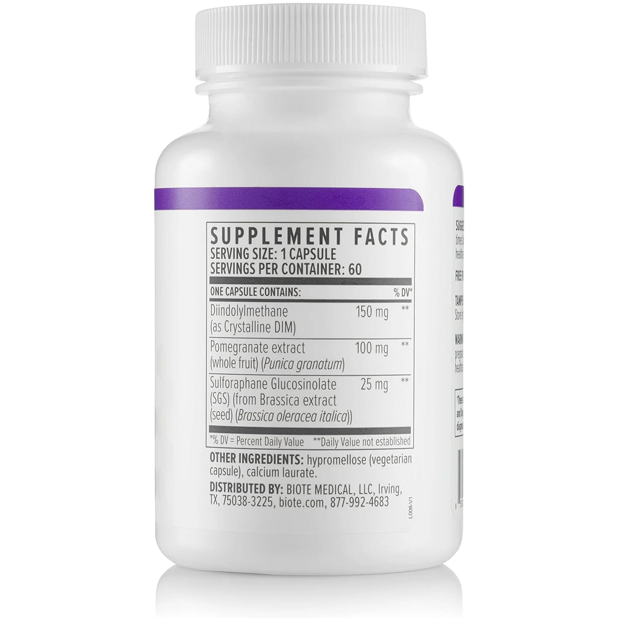 Nutraceuticals  DIM SGS +   Hormone + Detox  60 Capsules