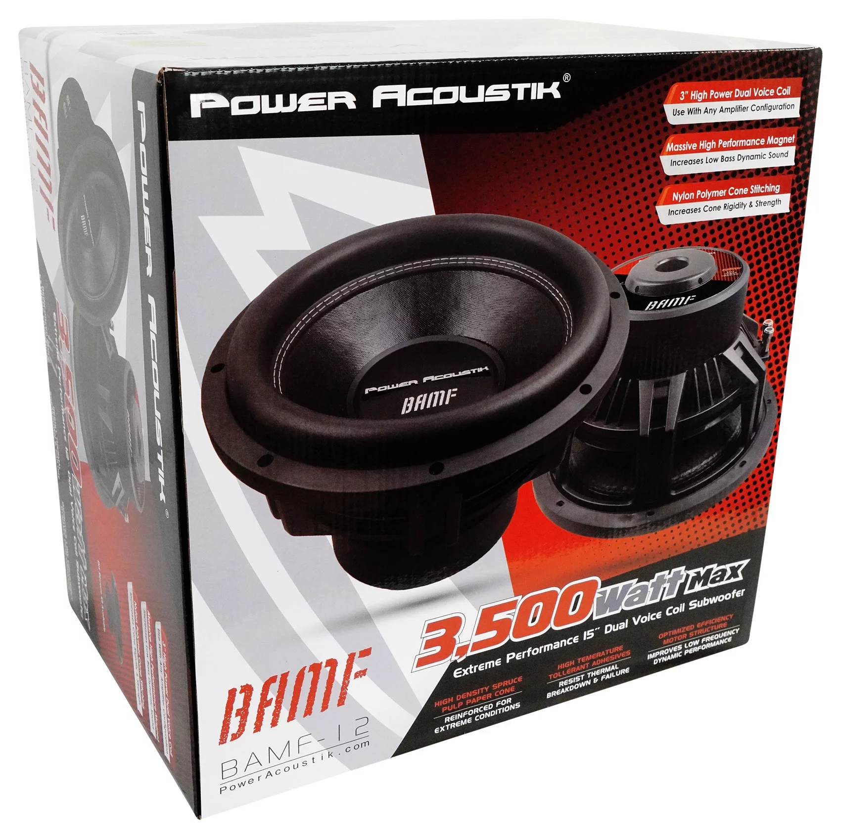 Power Acoustik BAMF-124 12
